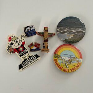 Vintage Canada British Columbia Pins